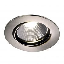 nordlux-spot encastré - fremont - métal - brossé nickel - led module incl. (47860132)