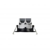 nordlux-spot encastré - fremont - métal - noir - led module incl. (47870103)