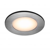 nordlux-spot encastré - leonis -  plastique - brossé nickel - led module incl. (49200155)