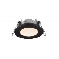 nordlux-spot encastré - leonis -  plastique - noir - led module incl. (49160103)