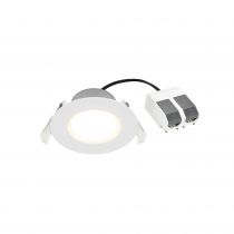 nordlux-spot encastré - siege -  plastique - blanc - led module incl. (2110370101)