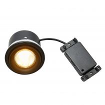 nordlux-spot encastré - sorina - métal - noir -  gu10 (2310360003)
