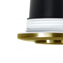 nordlux-spot encastré - umberto - aluminium - laiton -  gu10 (2210100035)