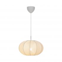nordlux-suspension - aeron 40 - textile - blanc -  e27 (2312153001)