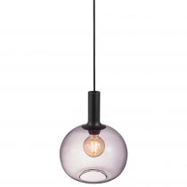 nordlux-suspension - alton 25 - verre - noir -  e27 (47313047)