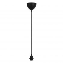 nordlux-suspension - basic -  plastique - noir -  e27 (2412013003)