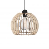 nordlux-suspension - chino 30 - bois - nature (marron) -  e27 (84833014)