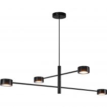 nordlux-suspension - clyde - métal - noir - led module incl. (2010803003)