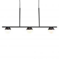 nordlux-suspension - contina x3 - métal - noir -  g9 (2010953003)