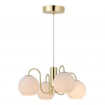 nordlux-suspension - franca x4 - métal - laiton -  e14 (2312543035)