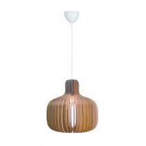 nordlux-suspension - hazo 43 - bois - nature (marron) - e27 (2512053014)
