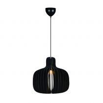 nordlux-suspension - hazo 43 - bois - noir - e27 (2512053003)