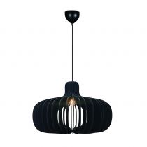 nordlux-suspension - hazo 65 - bois - noir - e27 (2512073003)