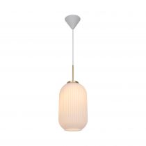 nordlux-suspension - milford - verre - opale -  e27 (2213203001)
