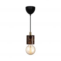 nordlux-suspension - siv - marbre - marron -  e27 (45883018)