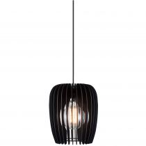 nordlux-suspension - tribeca - bois - noir -  e27 (46423003)