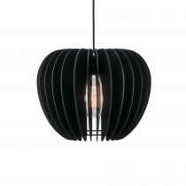 nordlux-suspension - tribeca - bois - noir -  e27 (46433003)