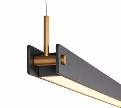 NOYA, suspension int�rieure, noir, LED, 32W, 2700/3000K, interrupteur CCT, variable Triac (1003530)