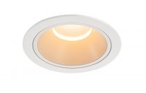 NUMINOS, encastré de plafond intérieur, 20°, blanc, LED, 2700K (1003998)