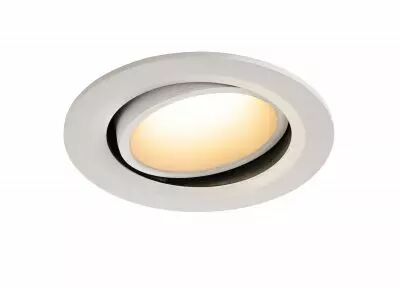 NUMINOS, encastr� de plafond int�rieur, 20�, blanc, LED, 3000K, orientable (1003662)