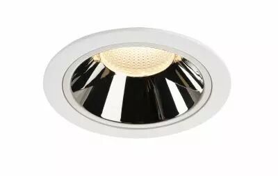 NUMINOS, encastr� de plafond int�rieur, 20�, blanc/chrome, LED, 3000K (1004023)