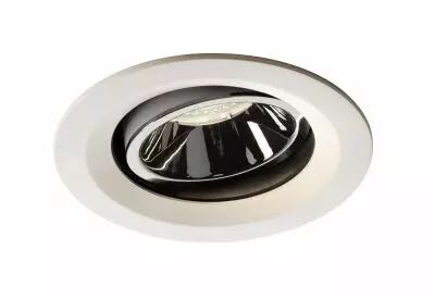 NUMINOS, encastr� de plafond int�rieur, 20�, blanc/chrome, LED, 4000K, orientable (1003615)