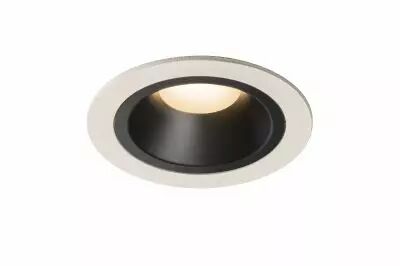 NUMINOS, encastr� de plafond int�rieur, 20�, blanc/noir, LED, 3000K (1003877)