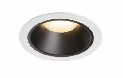 NUMINOS, encastr� de plafond int�rieur, 20�, blanc/noir, LED, 3000K (1004021)
