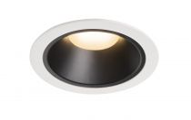 NUMINOS, encastré de plafond intérieur, 20°, blanc/noir, LED, 3000K (1004021)