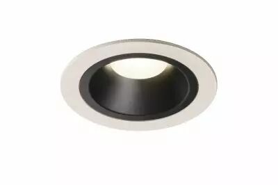 NUMINOS, encastr� de plafond int�rieur, 20�, blanc/noir, LED, 4000K (1003901)
