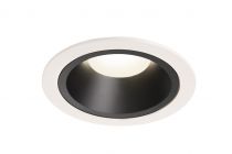 NUMINOS, encastré de plafond intérieur, 20°, blanc/noir, LED, 4000K (1003973)