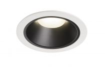 NUMINOS, encastré de plafond intérieur, 20°, blanc/noir, LED, 4000K (1004045)