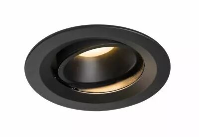 NUMINOS, encastr� de plafond int�rieur, 20�, noir, LED, 3000K, orientable (1003577)