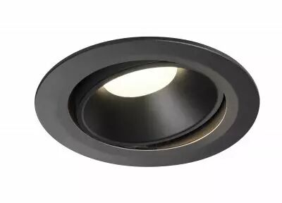 NUMINOS, encastr� de plafond int�rieur, 20�, noir, LED, 4000K, orientable (1003745)