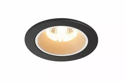 NUMINOS, encastr� de plafond int�rieur, 20�, noir/blanc, LED, 2700K (1003770)