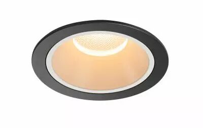 NUMINOS, encastr� de plafond int�rieur, 20�, noir/blanc, LED, 2700K (1003986)