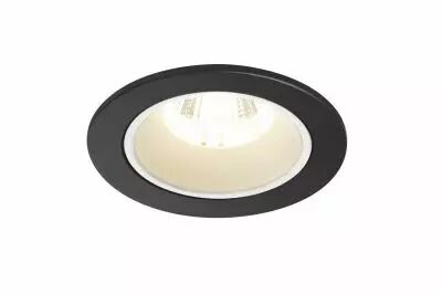 NUMINOS, encastr� de plafond int�rieur, 20�, noir/blanc, LED, 4000K (1003818)