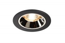 NUMINOS, encastré de plafond intérieur, 20°, noir/chrome, LED, 2700K (1003771)