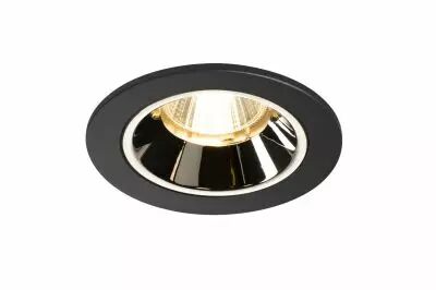 NUMINOS, encastr� de plafond int�rieur, 20�, noir/chrome, LED, 3000K (1003795)