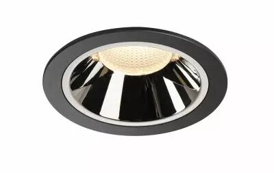 NUMINOS, encastr� de plafond int�rieur, 20�, noir/chrome, LED, 3000K (1004011)