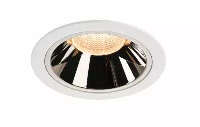 NUMINOS, encastr� de plafond int�rieur, 40�, blanc/chrome, LED, 2700K (1004002)