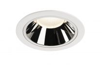 NUMINOS, encastré de plafond intérieur, 40°, blanc/chrome, LED, 4000K (1004050)