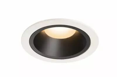 NUMINOS, encastr� de plafond int�rieur, 40�, blanc/noir, LED, 2700K (1003928)