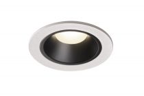 NUMINOS, encastré de plafond intérieur, 40°, blanc/noir, LED, 4000K (1003832)