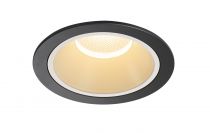 NUMINOS, encastré de plafond intérieur, 40°, noir/blanc, LED, 3000K (1004013)