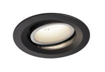 NUMINOS, encastré de plafond intérieur, 40°, noir/blanc, LED, 4000K, orientable (1003605)