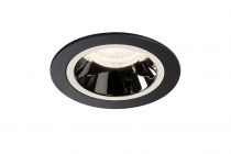 NUMINOS, encastré de plafond intérieur, 40°, noir/chrome, LED, 4000K (1003894)