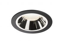 NUMINOS, encastré de plafond intérieur, 40°, noir/chrome, LED, 4000K (1003966)
