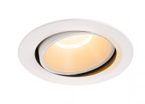 NUMINOS, encastré de plafond intérieur, 55°, blanc, LED, 2700K, orientable (1003716)