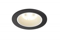 NUMINOS, encastré de plafond intérieur, 55°, noir/blanc, LED, 4000K (1003824)